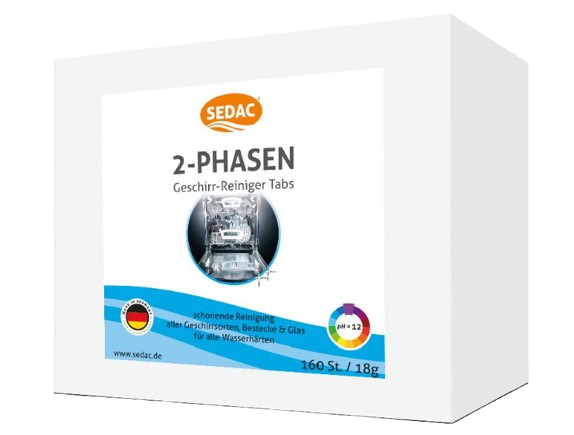 Sedac 2-Phasen Geschirr-Reiniger- Tabs