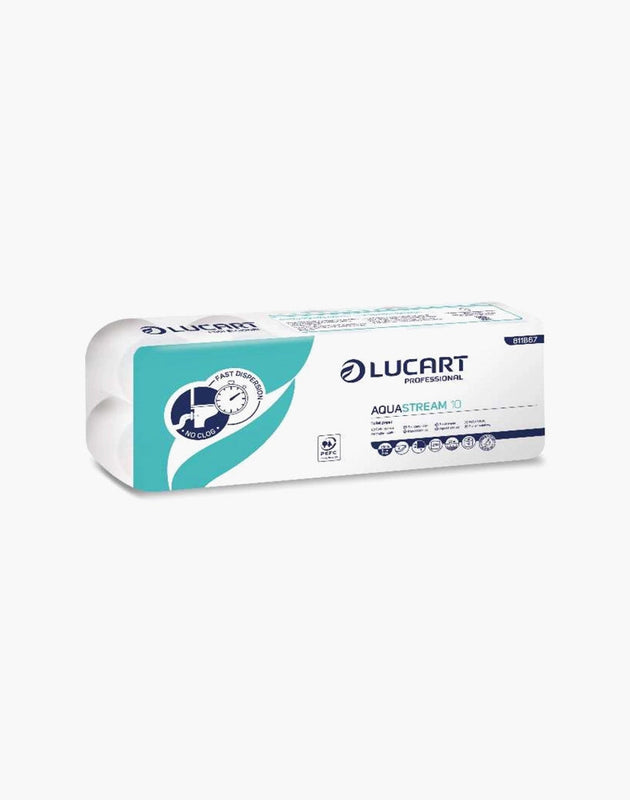 Lucart Aquastream Wasserauflösendes Toilettenpapier