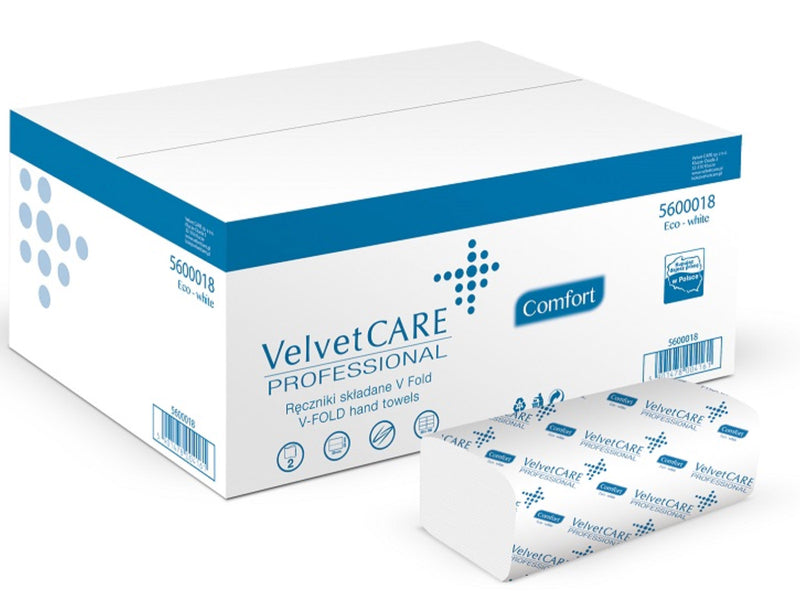 VelvetCARE Professional V-Fold Handtuchpapier